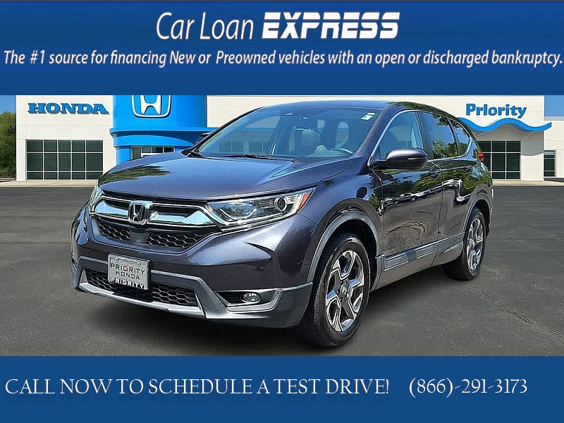 Used 2019  Honda CR-V 4d SUV FWD EX-L at CarloanExpress&period;Com near Hampton&comma; VA