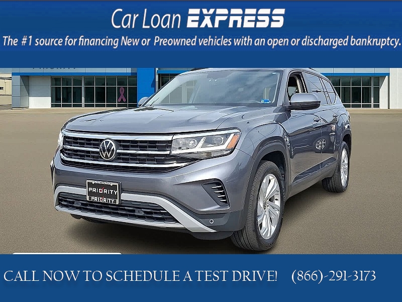 Used 2021  Volkswagen Atlas 3&period;6L V6 SE w&sol;Technology 4MOTION at CarloanExpress&period;Com near Hampton&comma; VA
