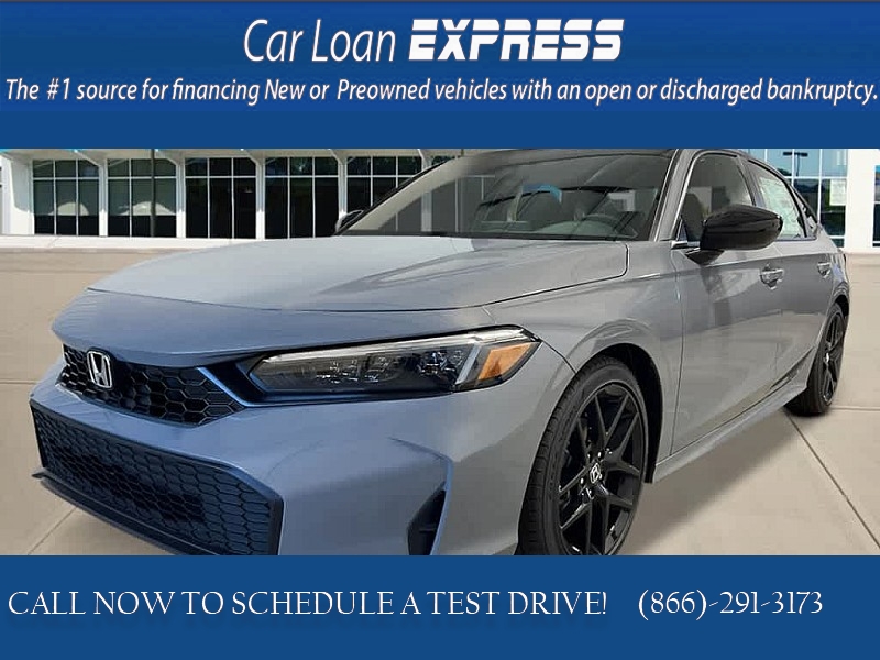 New 2026  Honda Civic Sedan Sport CVT at CarloanExpress&period;Com near Hampton&comma; VA