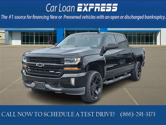 Used 2017  Chevrolet Silverado 1500 4WD Crew Cab 143.5" LT w/2LT at CarloanExpress.Com near Hampton, VA