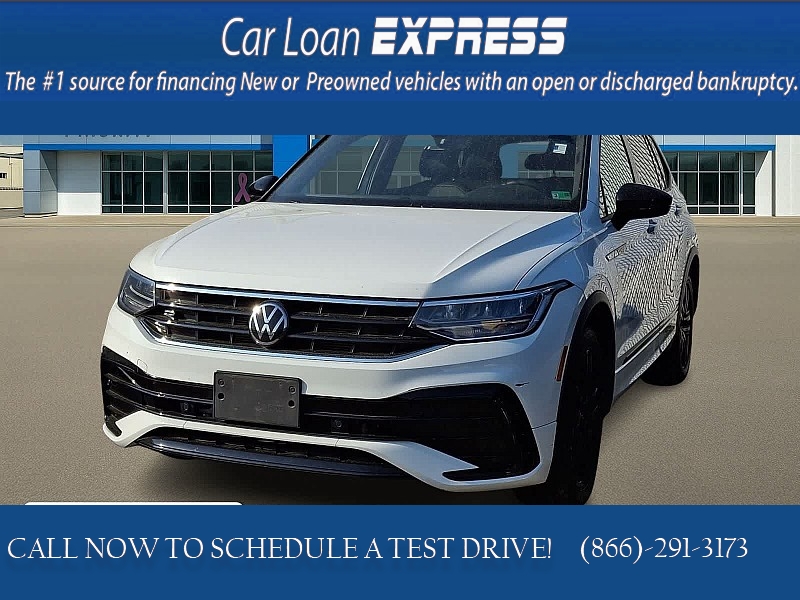 Used 2022  Volkswagen Tiguan 2&period;0T SE R-Line Black FWD at CarloanExpress&period;Com near Hampton&comma; VA