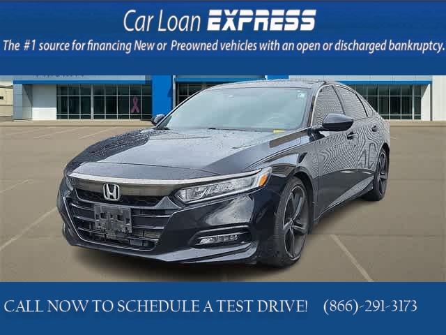 Used 2018  Honda Accord Sedan 4d Sport 1.5L CVT at CarloanExpress.Com near Hampton, VA