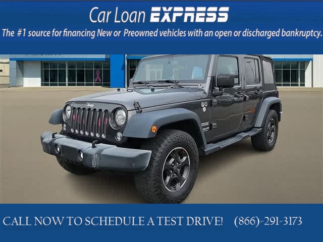 Used 2017  Jeep Wrangler Unlimited Sport 4x4 at CarloanExpress&period;Com near Hampton&comma; VA