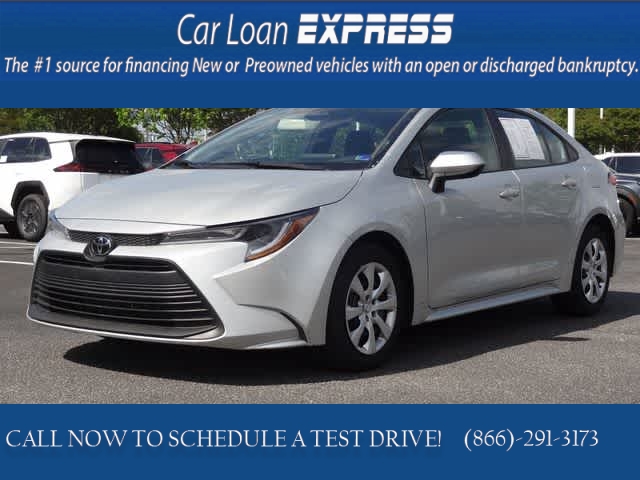 Used 2025  Toyota Corolla LE CVT at CarloanExpress&period;Com near Hampton&comma; VA