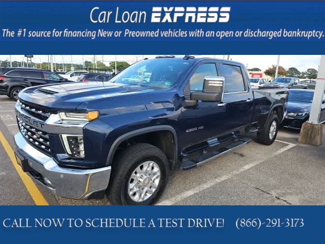 Used 2021  Chevrolet Silverado 3500HD 4WD Crew Cab 172" LTZ at CarloanExpress.Com near Hampton, VA