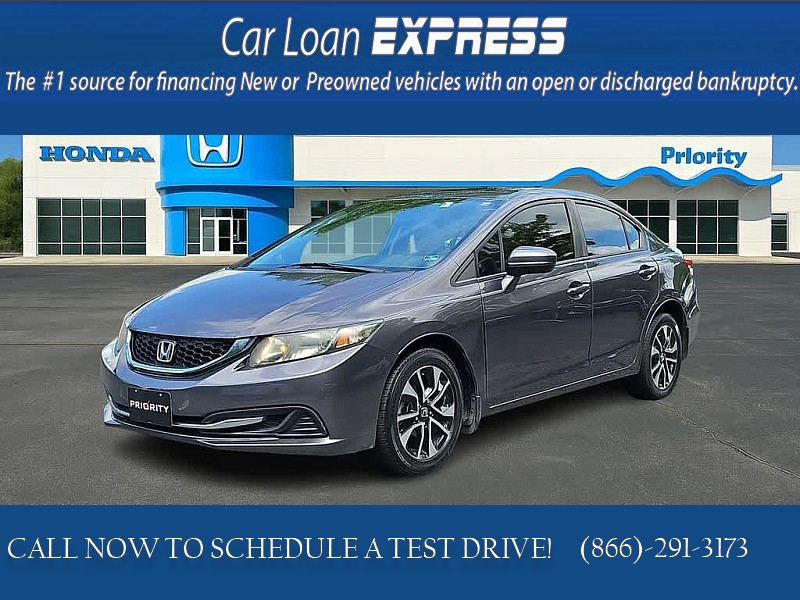 Used 2015  Honda Civic Sedan 4d EX at CarloanExpress&period;Com near Hampton&comma; VA