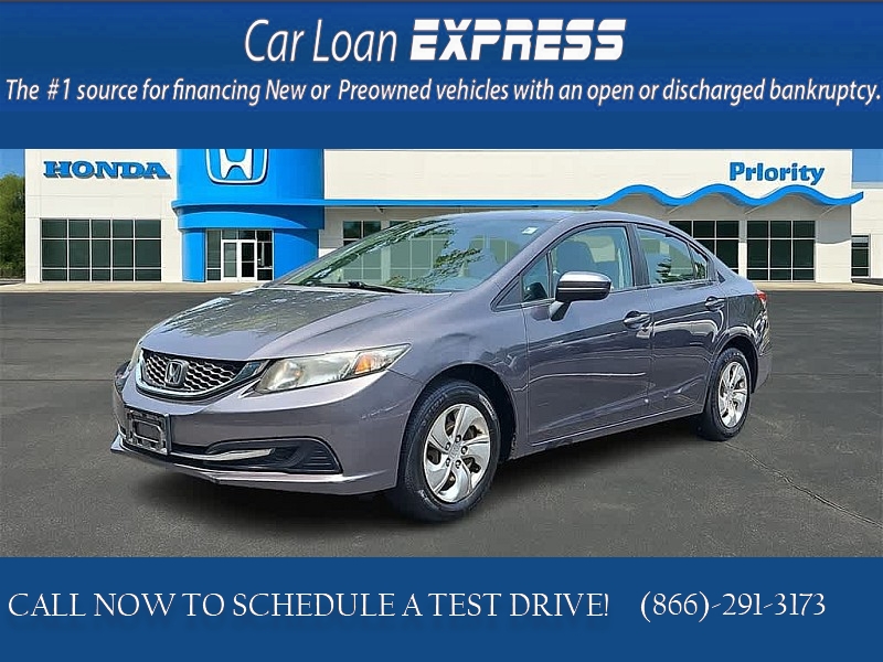 Used 2015  Honda Civic Sedan 4d LX CVT at CarloanExpress.Com near Hampton, VA