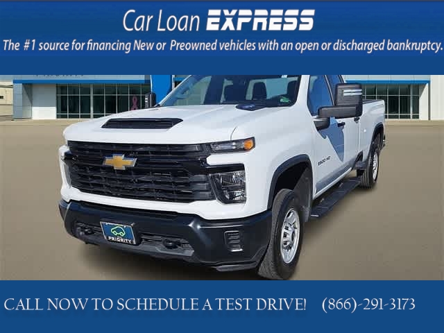 Used 2025  Chevrolet Silverado 2500HD 2WD Double Cab 162" Work Truck at CarloanExpress&period;Com near Hampton&comma; VA