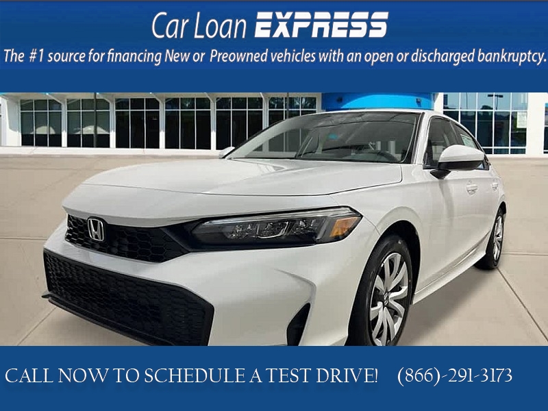 New 2026  Honda Civic Sedan LX CVT at CarloanExpress&period;Com near Hampton&comma; VA