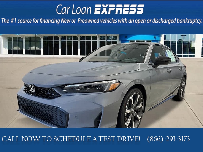 New 2026  Honda Civic Hatchback Hybrid Sport Touring CVT at CarloanExpress.Com near Hampton, VA