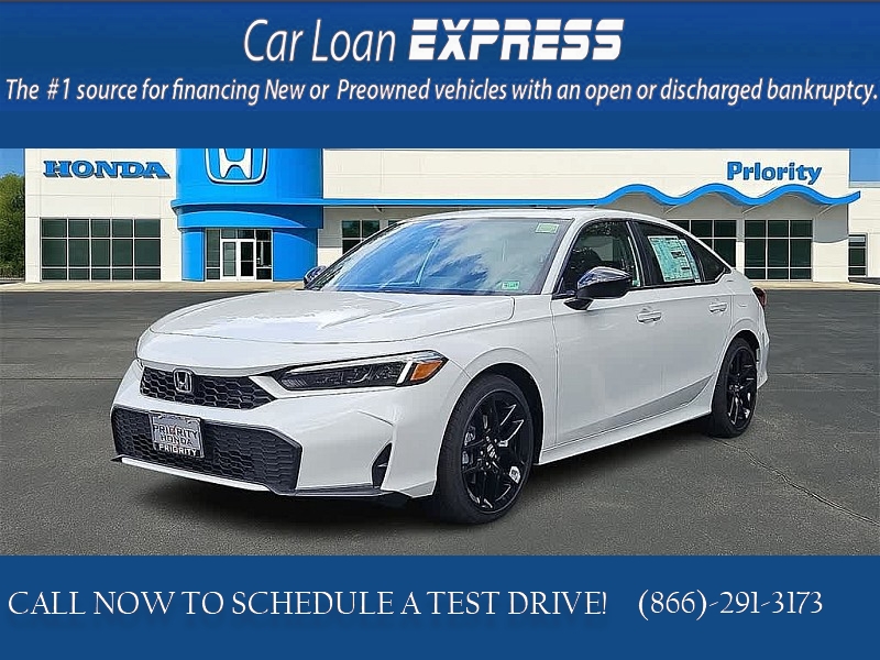 New 2026  Honda Civic Sedan Hybrid Sport CVT at CarloanExpress.Com near Hampton, VA