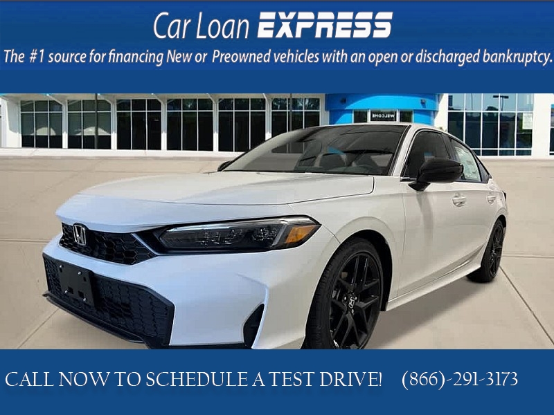 New 2026  Honda Civic Sedan Sport CVT at CarloanExpress.Com near Hampton, VA