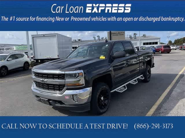 Used 2016  Chevrolet Silverado 1500 4WD Double Cab 143.5" LT w/1LT at CarloanExpress.Com near Hampton, VA