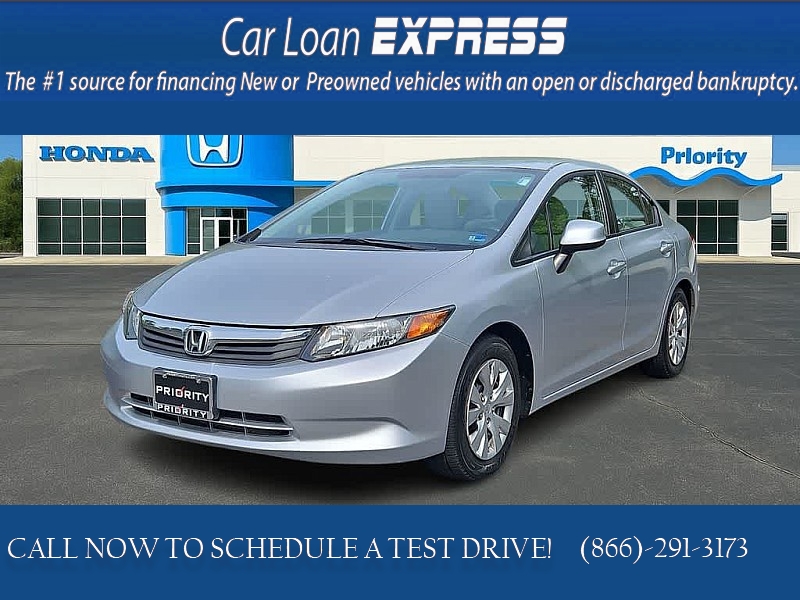 Used 2012  Honda Civic Sedan 4d LX Auto at CarloanExpress&period;Com near Hampton&comma; VA