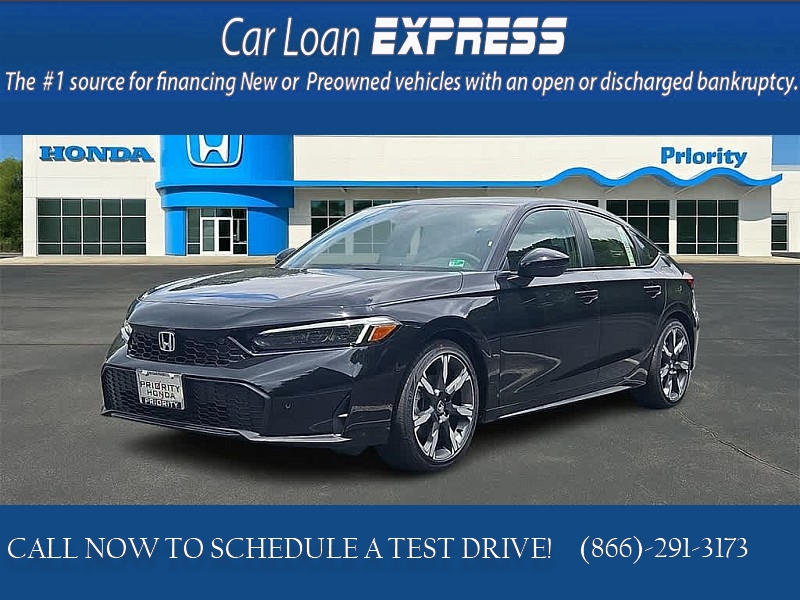 New 2025  Honda Civic Hatchback Hybrid Sport Touring CVT at CarloanExpress.Com near Hampton, VA