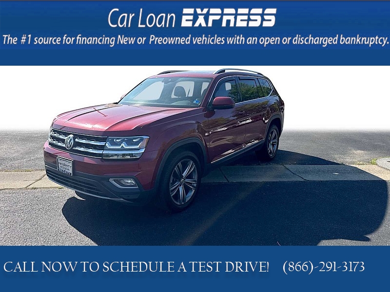 Used 2019  Volkswagen Atlas 4d SUV 3&period;6L SEL Premium 4motion at CarloanExpress&period;Com near Hampton&comma; VA