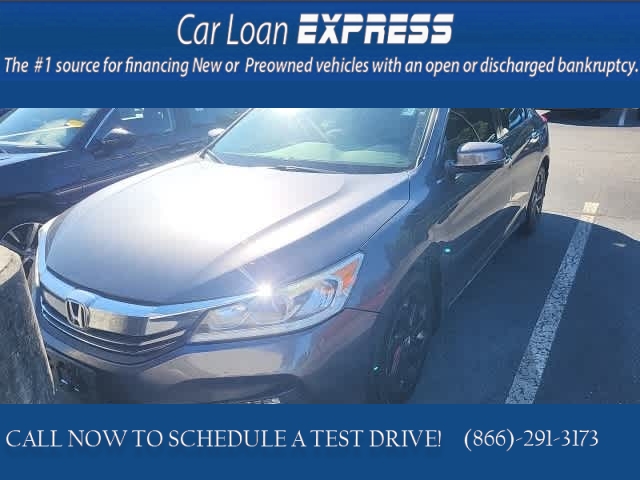 Used 2017  Honda Accord Sedan 4d EX-L Nav w/Honda Sensing at CarloanExpress.Com near Hampton, VA