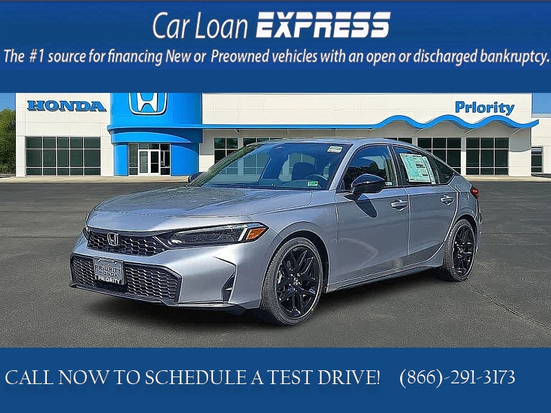 New 2026  Honda Civic Hatchback Sport CVT at CarloanExpress&period;Com near Hampton&comma; VA