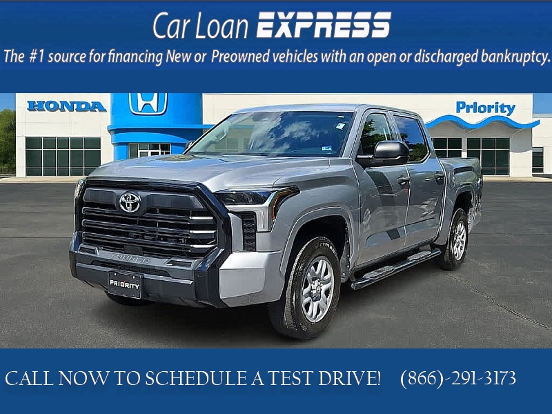 Used 2023  Toyota Tundra 4WD SR CrewMax 5&period;5ft Bed at CarloanExpress&period;Com near Hampton&comma; VA