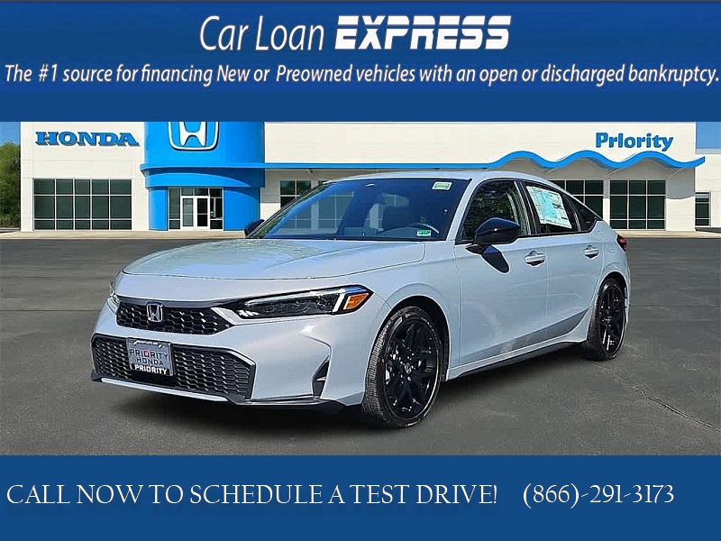 New 2026  Honda Civic Hatchback Hybrid Sport CVT at CarloanExpress.Com near Hampton, VA