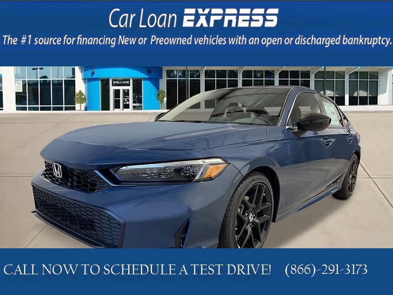New 2025  Honda Civic Sedan Sport CVT at CarloanExpress.Com near Hampton, VA