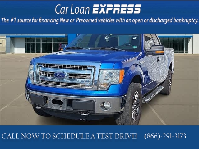 Used 2014  Ford F-150 4WD SuperCab 145" XLT at CarloanExpress.Com near Hampton, VA