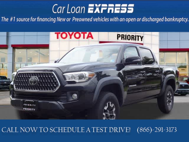 Used 2019  Toyota Tacoma 4WD Double Cab 5' Bed V6 &lpar;Natl&rpar; at CarloanExpress&period;Com near Hampton&comma; VA