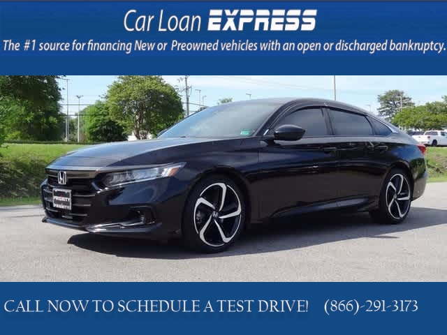 Used 2022  Honda Accord Sedan Sport 1.5T CVT at CarloanExpress.Com near Hampton, VA