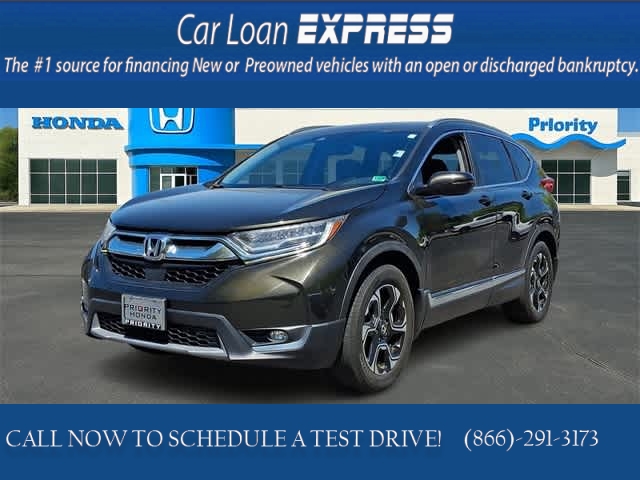 Used 2017  Honda CR-V 4d SUV FWD Touring at CarloanExpress.Com near Hampton, VA