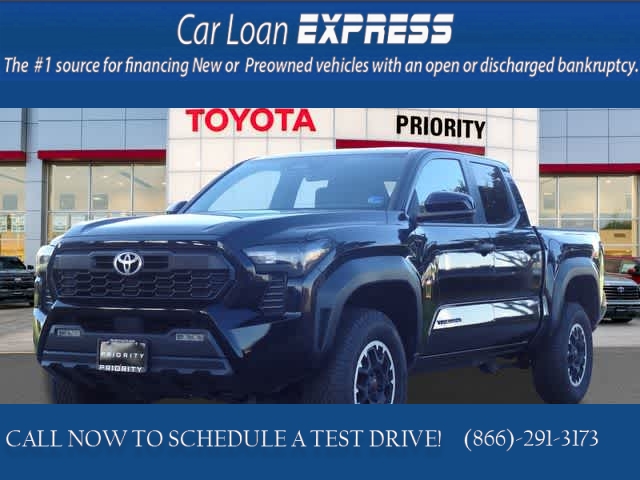 Used 2024  Toyota Tacoma 4WD Double Cab Bed &lpar;Natl&rpar; at CarloanExpress&period;Com near Hampton&comma; VA