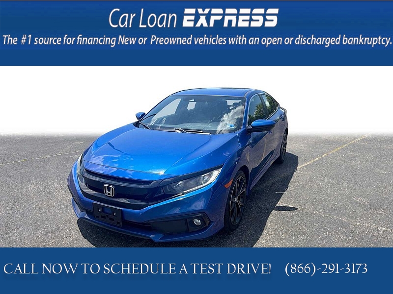 Used 2019  Honda Civic Sedan 4d Sport CVT at CarloanExpress&period;Com near Hampton&comma; VA