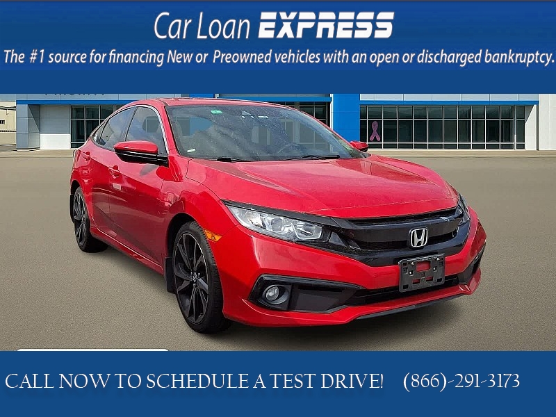 Used 2019  Honda Civic Sedan 4d Sport CVT at CarloanExpress&period;Com near Hampton&comma; VA