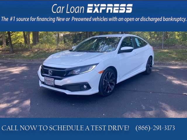 Used 2019  Honda Civic Sedan 4d Sport CVT at CarloanExpress.Com near Hampton, VA