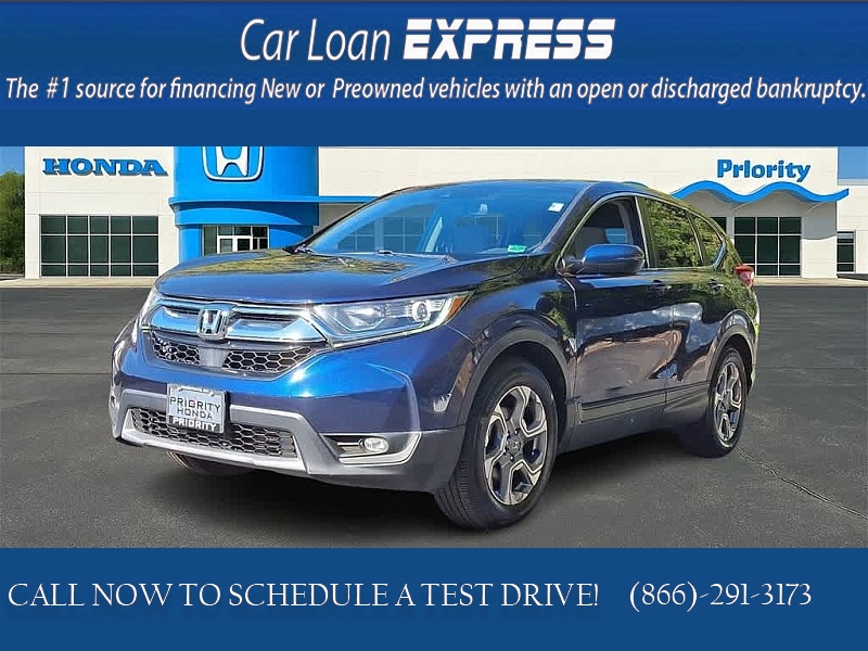 Used 2019  Honda CR-V 4d SUV FWD EX-L at CarloanExpress.Com near Hampton, VA