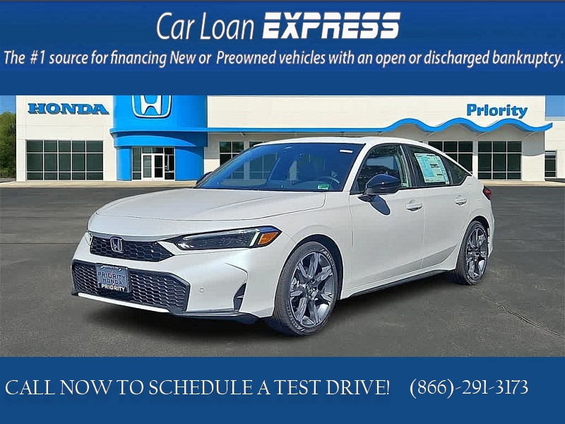 New 2026  Honda Civic Hatchback Hybrid Sport Touring CVT at CarloanExpress.Com near Hampton, VA