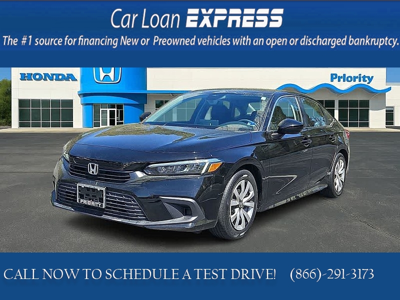 Used 2023  Honda Civic Sedan LX CVT at CarloanExpress&period;Com near Hampton&comma; VA