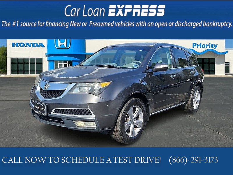 Used 2011  Acura MDX 4d SUV Tech at CarloanExpress&period;Com near Hampton&comma; VA