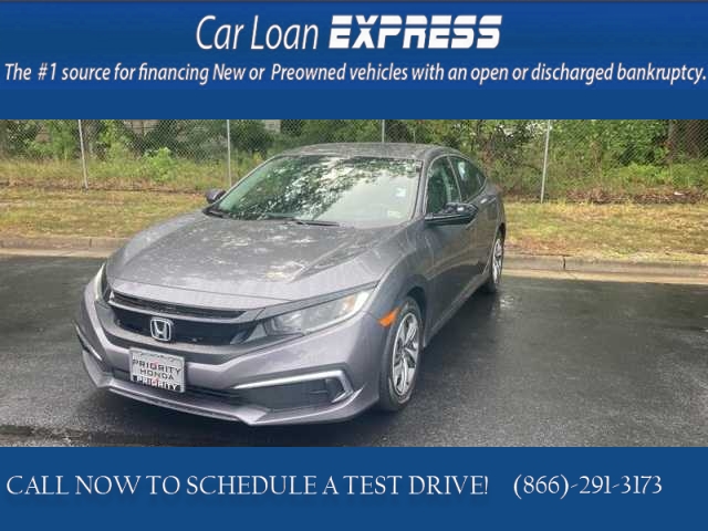 Used 2021  Honda Civic Sedan LX CVT at CarloanExpress.Com near Hampton, VA