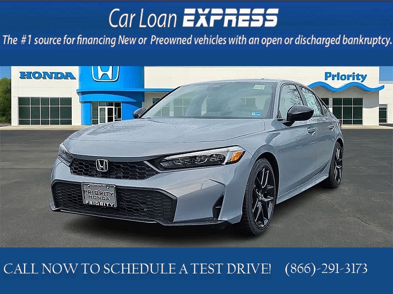 New 2026  Honda Civic Sedan Sport CVT at CarloanExpress&period;Com near Hampton&comma; VA