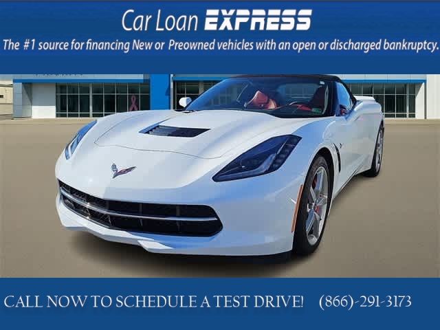 Used 2014  Chevrolet Corvette 2d Convertible Stingray 3LT at CarloanExpress.Com near Hampton, VA