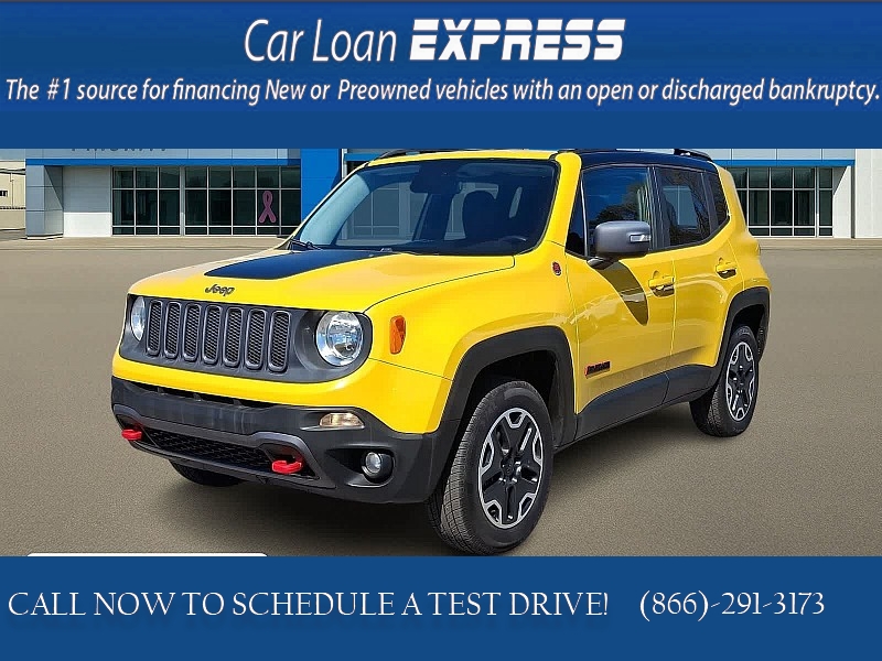Used 2015  Jeep Renegade 4d SUV 4WD Trailhawk at CarloanExpress&period;Com near Hampton&comma; VA