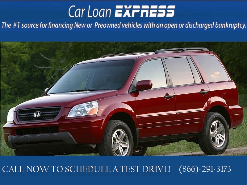 Used 2004  Honda Pilot 4d SUV 4WD EX-L w&sol;DVD at CarloanExpress&period;Com near Hampton&comma; VA
