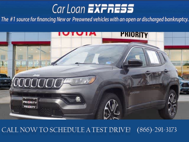 Used 2023  Jeep Compass Limited 4x4 at CarloanExpress&period;Com near Hampton&comma; VA