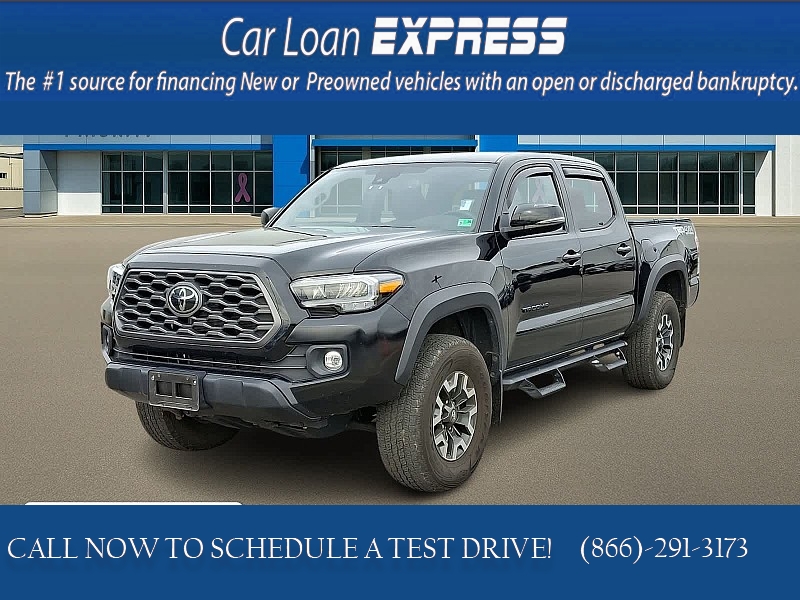 Used 2021  Toyota Tacoma 4WD Double Cab 5' Bed V6 &lpar;Natl&rpar; at CarloanExpress&period;Com near Hampton&comma; VA