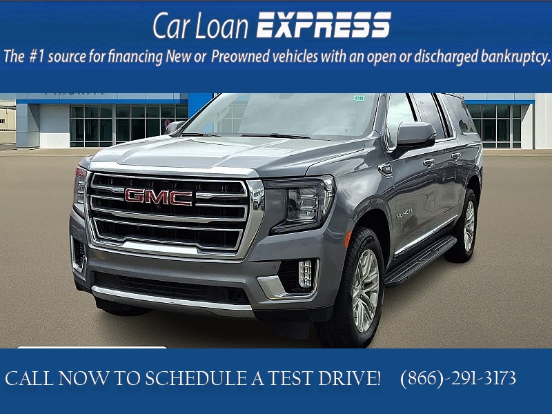 Used 2022  GMC Yukon XL 2WD 4dr SLT at CarloanExpress&period;Com near Hampton&comma; VA