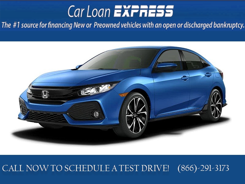 Used 2018  Honda Civic Hatchback 4d Sport CVT at CarloanExpress.Com near Hampton, VA