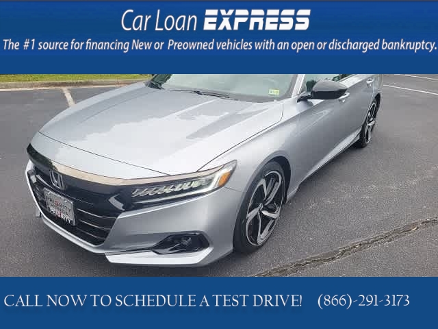 Used 2021  Honda Accord Sedan Sport 1.5T CVT at CarloanExpress.Com near Hampton, VA