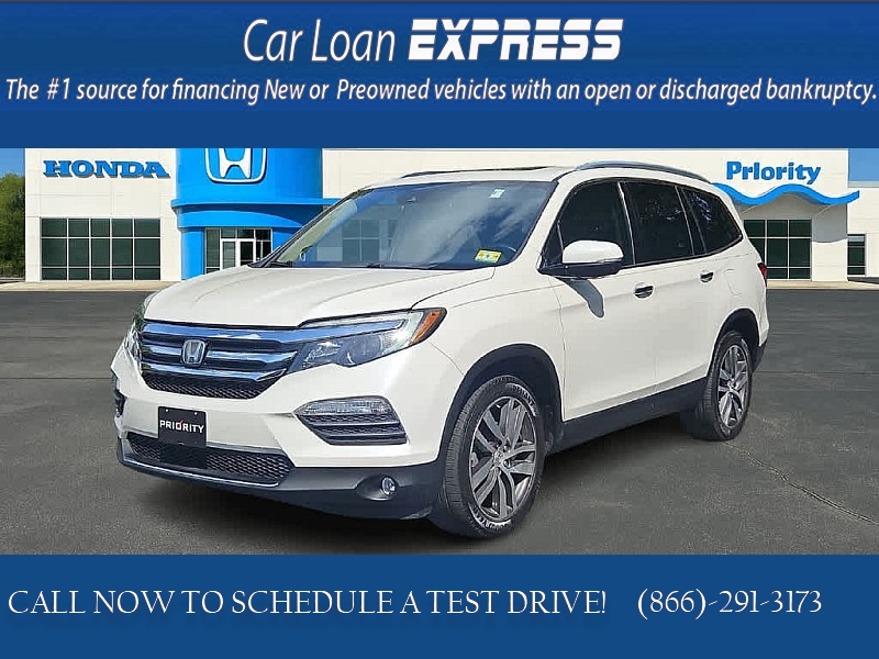 Used 2016  Honda Pilot 4d SUV FWD Touring at CarloanExpress&period;Com near Hampton&comma; VA