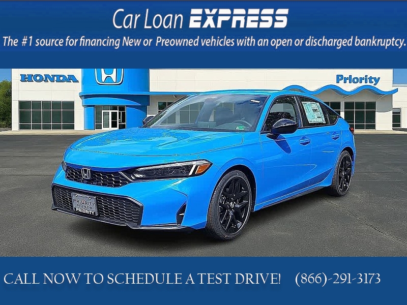 New 2026  Honda Civic Hatchback Sport CVT at CarloanExpress&period;Com near Hampton&comma; VA