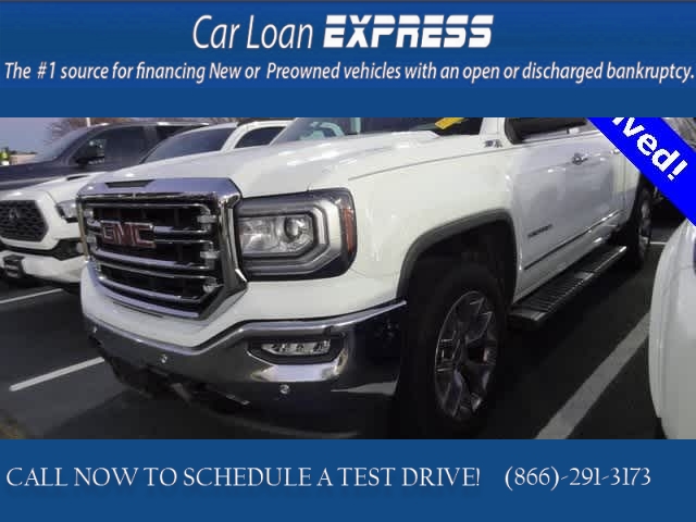 Used 2018  GMC Sierra 1500 4WD Crew Cab 143.5" SLT at CarloanExpress.Com near Hampton, VA